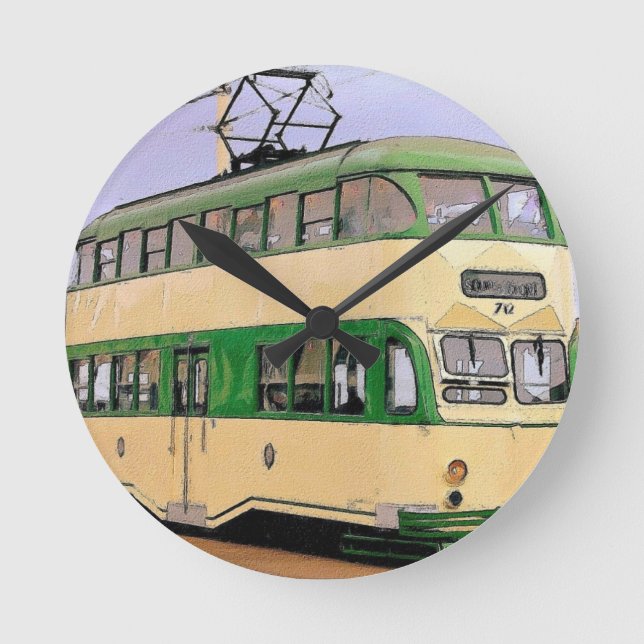 Blackpool Tram Rund Klocka (Framsida)