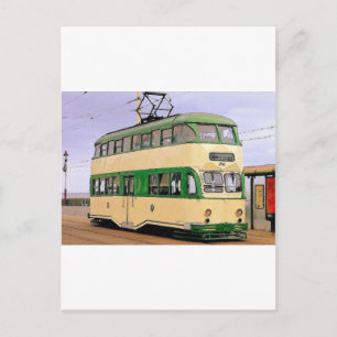 Blackpool Tram Vykort