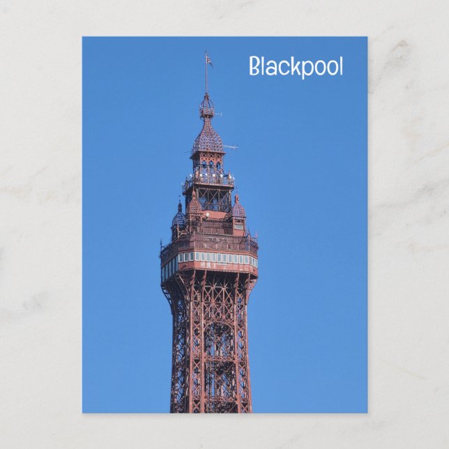 Blackpool Vykort (Framsida)