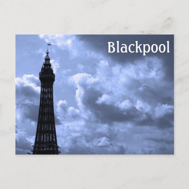 Blackpool Vykort (Framsida)