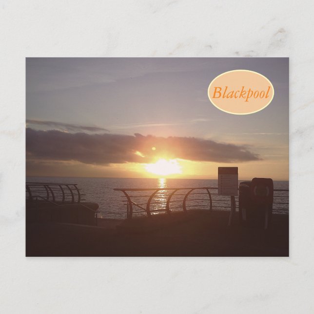 Blackpool-vykort Vykort (Framsida)