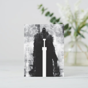 Bläckpratande Fantasy V02 En riddare från helvetet Vykort