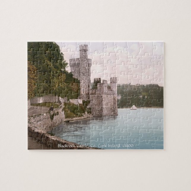 Blackrock Castle, Co. Kork Ireland c1900 Pussel (Horisontell)