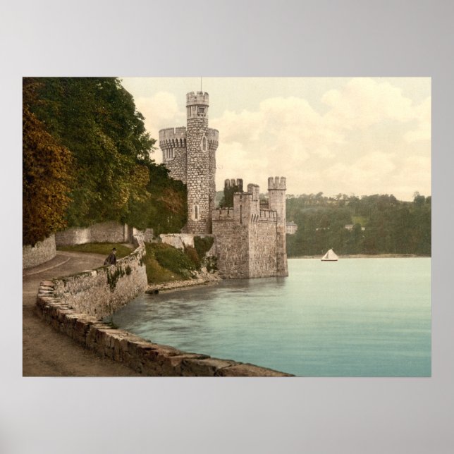 Blackrock Castle Kork Ireland Poster (Framsidan)