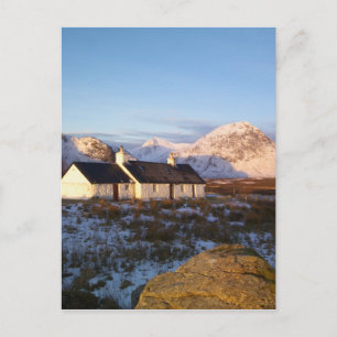 Blackrock Cottage, Glencoe, Highlands, Skottland Vykort