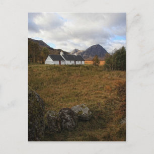 Blackrock Cottage, Glencoe, Skottland Vykort