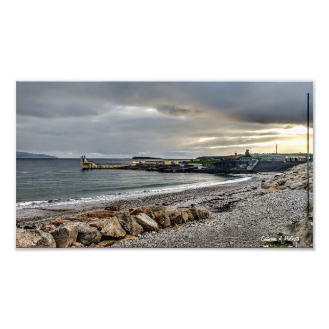 Blackrock Diving Board, Salthill, Galway Fototryck (Framsidan)