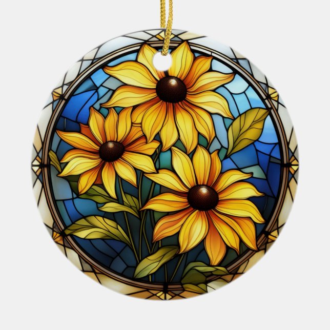 Blacks Eyed Susan Maryland Flower Ornament (Framsidan)