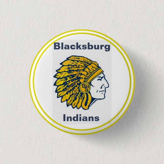 Blacksburg High School Indian {Mascot}-knapp Knapp (Framsida)