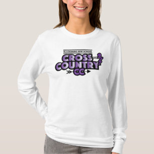 Blacksburg New School CC Running Klubb Långärmad T Shirt