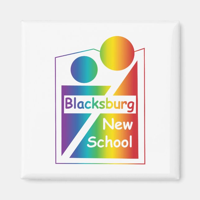 Blacksburg New School Magnet (Framsidan)
