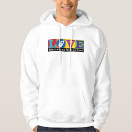 Blacksburg New School vuxen överdragshoodie Hoodie