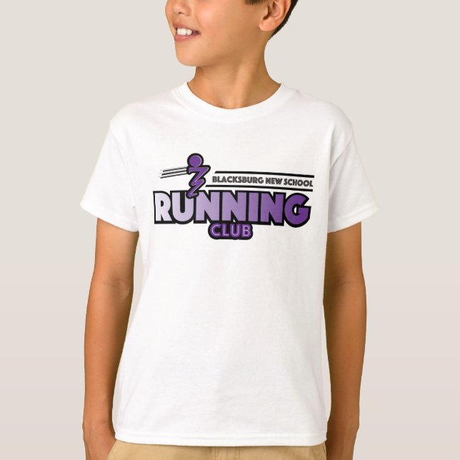 Blacksburg New School Youth T-shirt (Framsida)