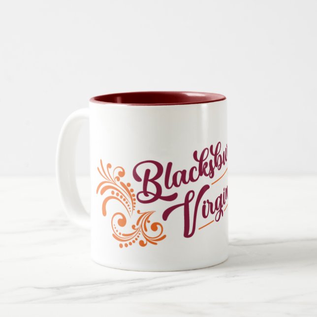 Blacksburg, Va mugg (Framsida vänster)
