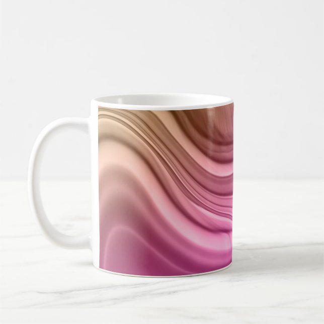 Bläckset med alkohol Aurora Digital Paper Kaffemugg (Vänster)