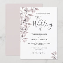 Bläckskript i ro, botaniskt dammiga, bröllop