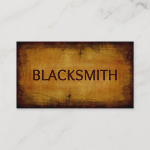 Blacksmith Antique Brushed Affärskort Visitkort