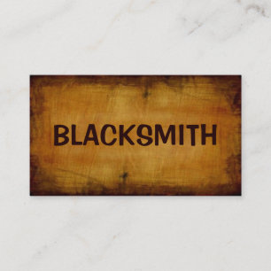 Blacksmith Antique Visitkort