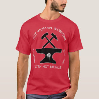 Blacksmith Anvil Hammer Forge T Shirt