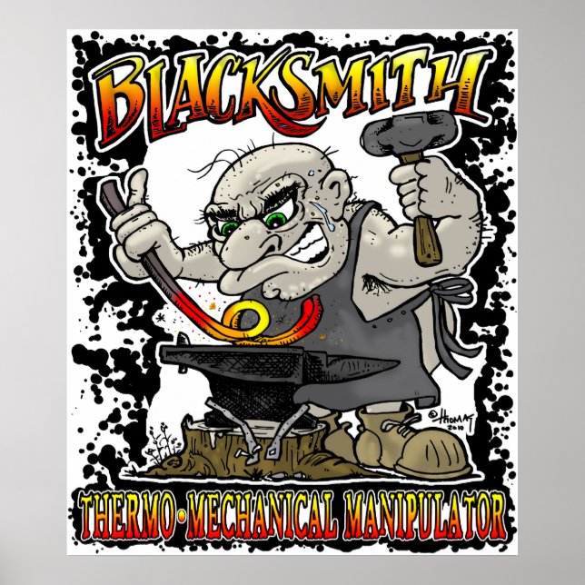 Blacksmith Forge Poster (Framsidan)