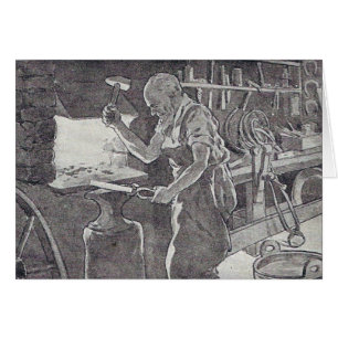 Blacksmith Hälsningskort