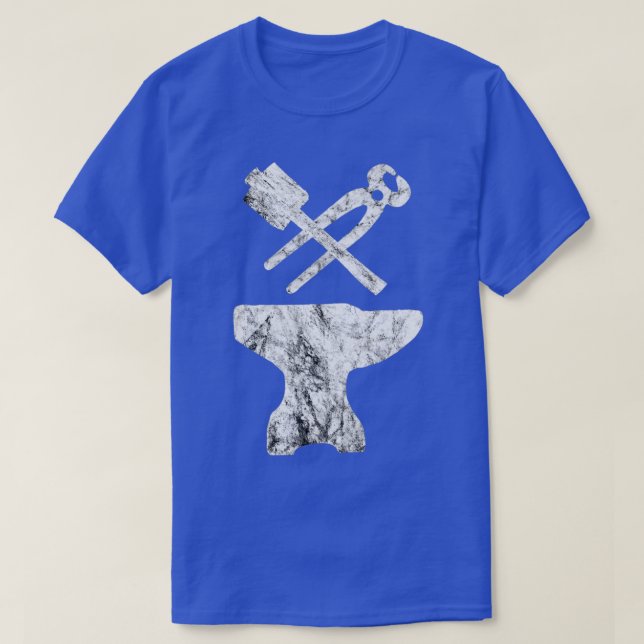 Blacksmith Hammer Sl Forge Bladesmith Tongs T T Shirt (Design framsida)