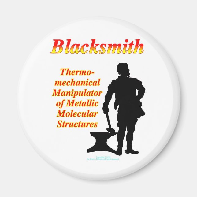 Blacksmith Magnet (Framsidan)