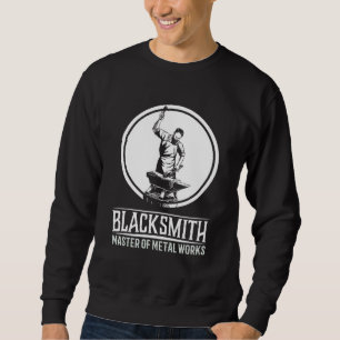 Blacksmith Master I Smith Amchef Crateur Lång Ärmad Tröja