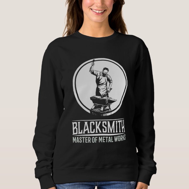 Blacksmith Master I Smith Amchef Crateur T Shirt (Framsida)