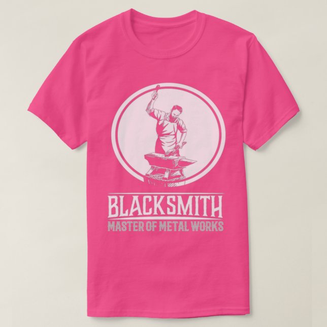 Blacksmith Master T T Shirt (Design framsida)