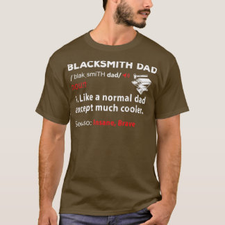 Blacksmith Pappa Pappa Definition Gift Blacksmithi T Shirt