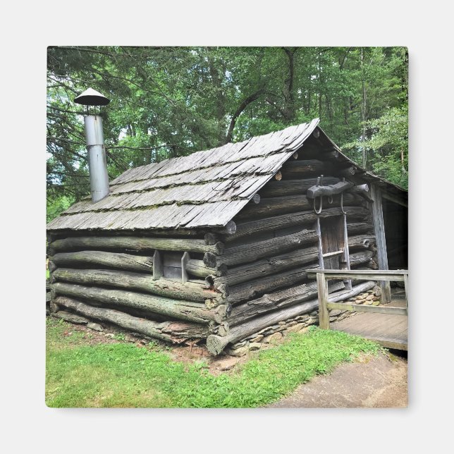 Blacksmith Shop på Mabry Mill, Virginia Magnet (Framsidan)
