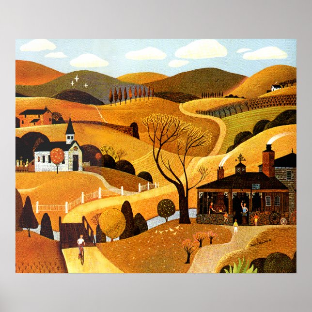 Blacksmith Shop Poster (Framsidan)