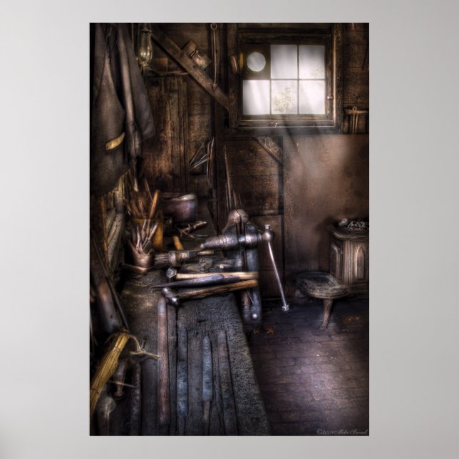 Blacksmith - The Blacksmith's Shop Poster (Framsidan)