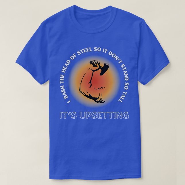 Blacksmith UpSetting Hammer T T Shirt (Design framsida)
