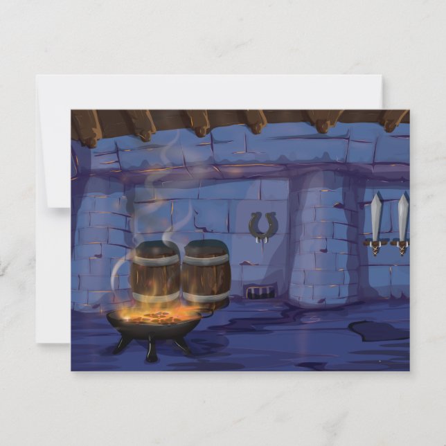 Blacksmiths Forge Inbjudningar (Framsida)