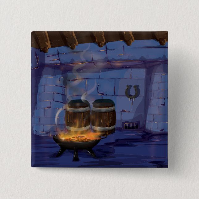 Blacksmiths Forge Knapp (Framsida)