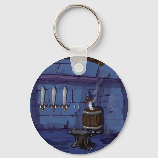 Blacksmiths Forge Nyckelring (Framsida)
