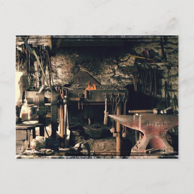 Blacksmiths Office-vykort Vykort (Framsida)