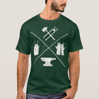 Blacksmithy Verktyg Blacksmithing Forging Blacksmi T Shirt
