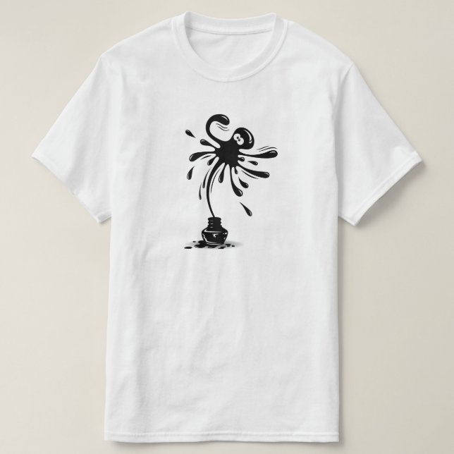 bläckspindel t shirt (Design framsida)
