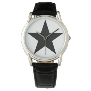 Blackstar - läder S (manar - kvinnor) Armbandsur