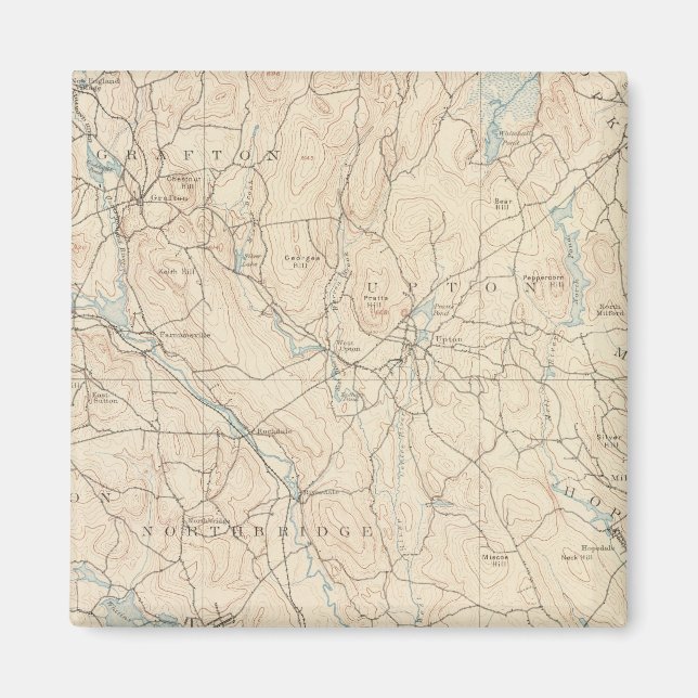 Blackstone, Massachusetts Magnet (Framsidan)