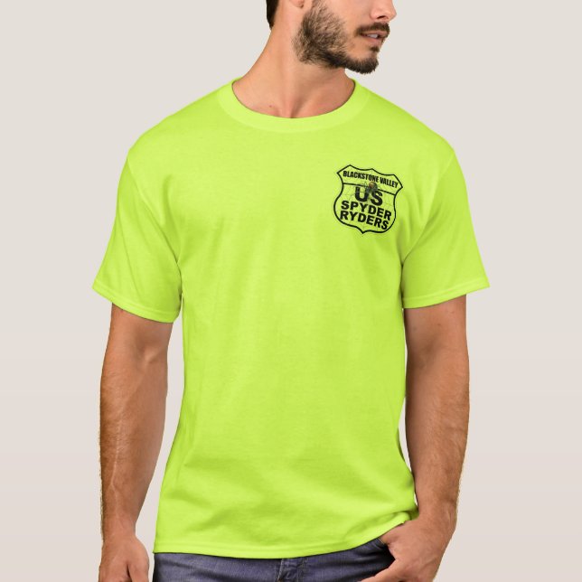 Blackstone Valley-kapitel - Logotyp Pocket Trans T Shirt (Framsida)