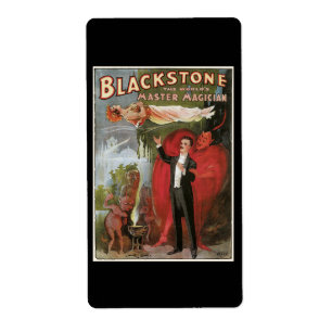 Blackstone världens ledar- Trollkarl, 1934 Fraktsedel