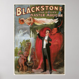 Blackstone världens ledar- Trollkarl, 1934 Poster