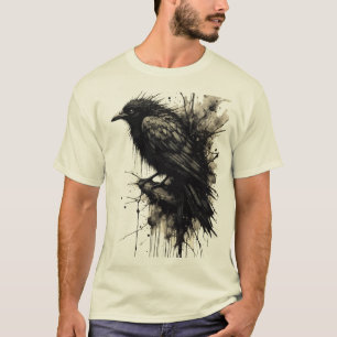 Bläckstorm Kråkstilla före kraxandet T Shirt