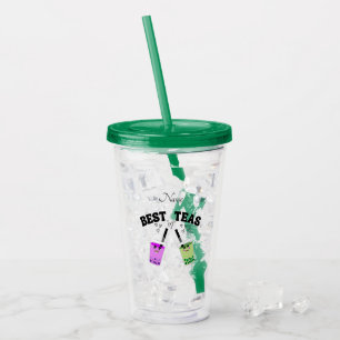 Bläckte bubbelte baby take away mugg