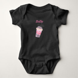 Bläcktebubbla te baby bodykosti t shirt