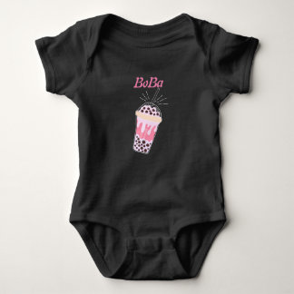 Bläcktebubbla te baby bodykosti t shirt